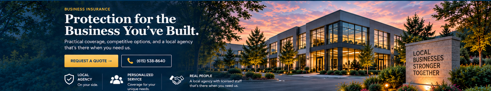 Business Insurance — Protection for the Business You’ve Built